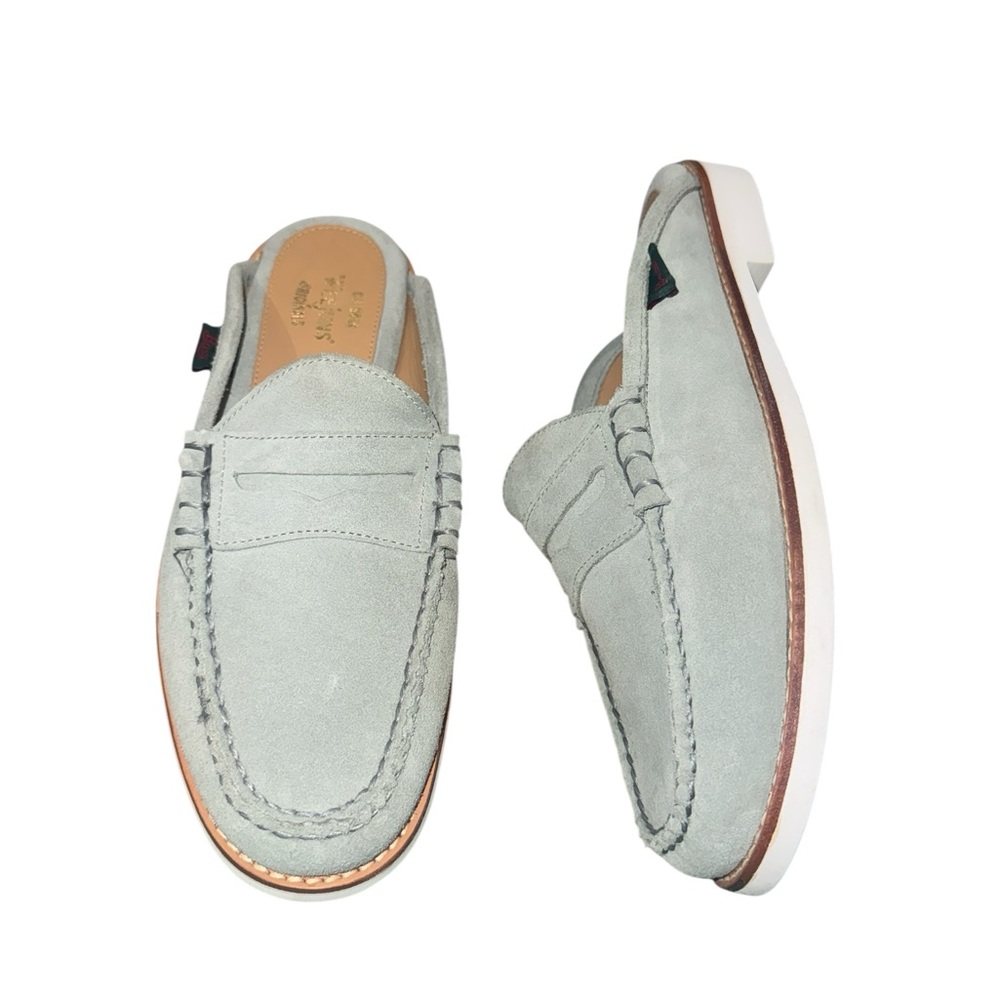 NEW G.H. Bass Originals Weejuns Loafer Mules Wynne Suede Slip On - Picture 5 of 9